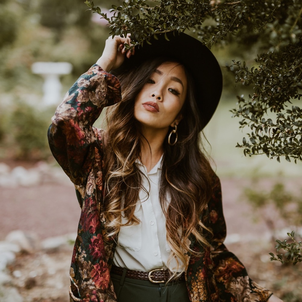 Vintage Floral Blazer